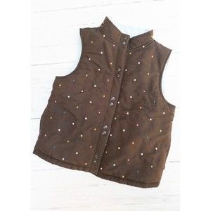 Gymboree reversible Vest Sz M (7-8)